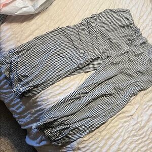 a new day Black and White Wide Leg Pants